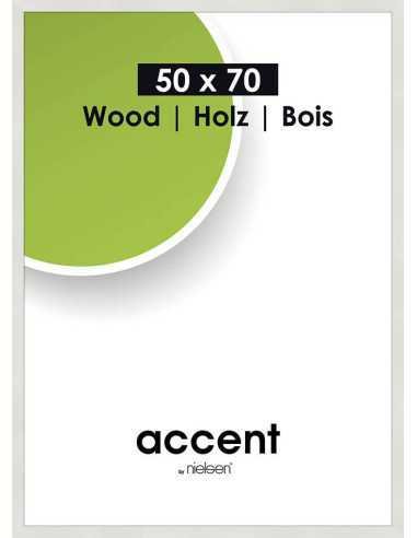 Accent Wood 50x70 blanc