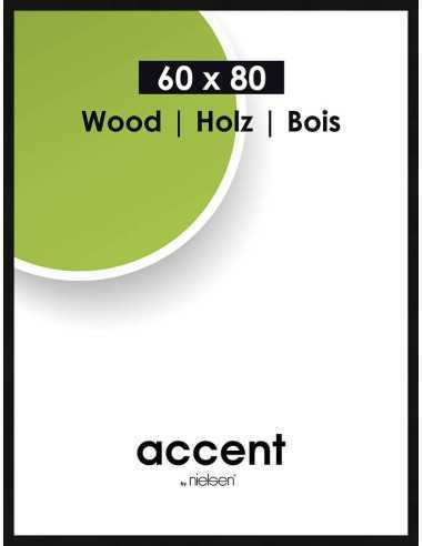 Accent Wood 60x80 noir