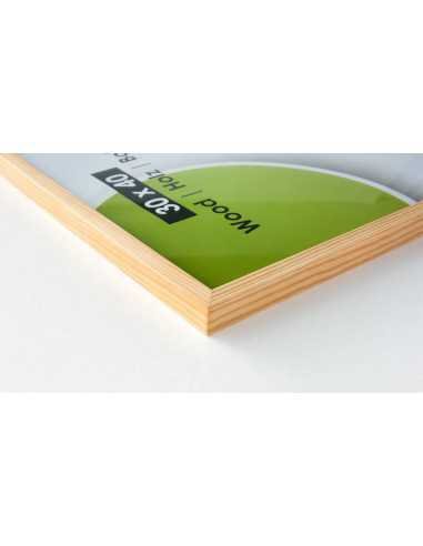 Accent Wood naturel coin