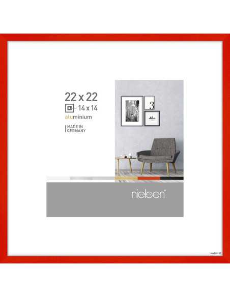 Pixel 22x22 avec passe-partout rouge