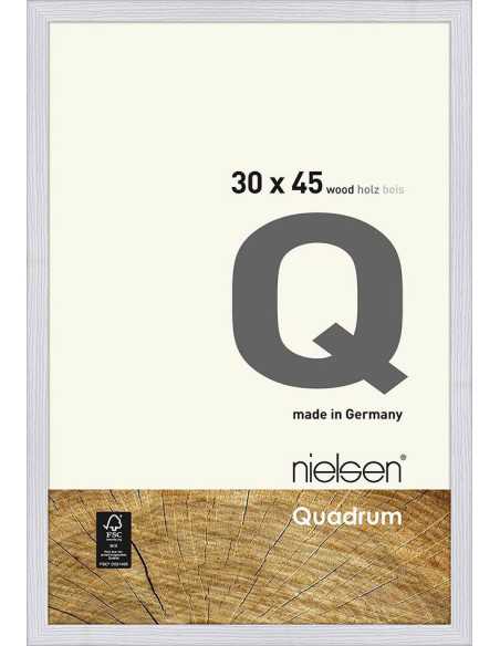 Quadrum 30x45 blanc neige
