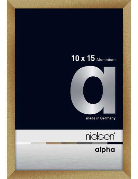 Alpha 10x15 ambre brossé