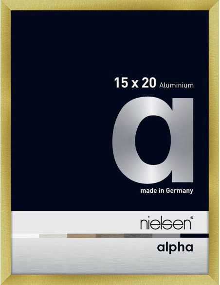 Alpha 15x20 or brossé