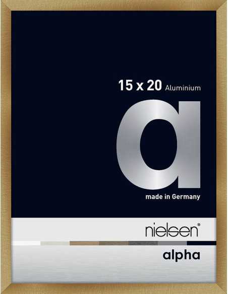 Alpha 15x20 ambre brossé