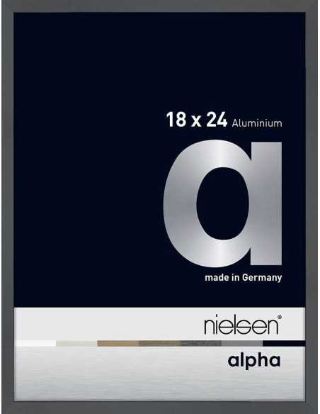 Alpha 18x24 gris ardoise