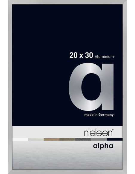 Alpha 20x30 argent mat