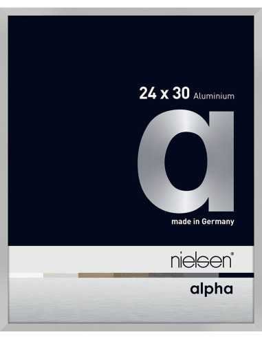 Alpha 24x30 argent mat