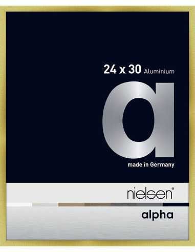 Alpha 24x30 or brossé