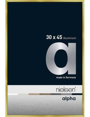 Alpha 30x45 or brossé