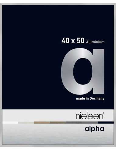 Alpha 40x50 argent mat