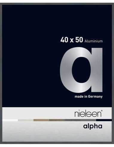 Alpha 40x50 gris ardoise