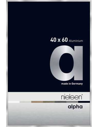 Alpha 40x60 argent poli