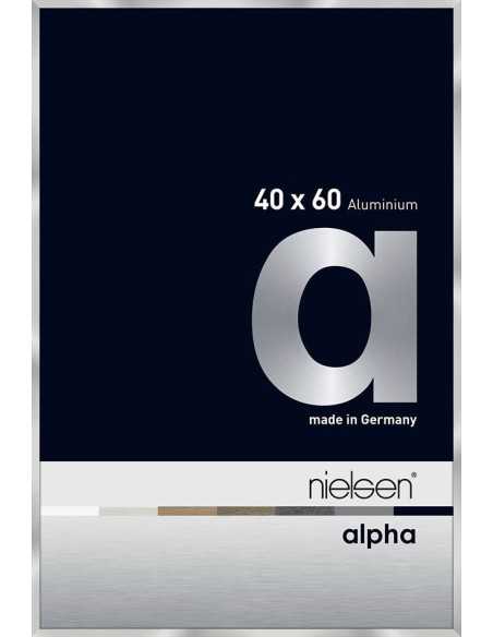 Alpha 40x60 argent poli
