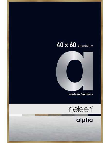 Alpha 40x60 ambre brossé