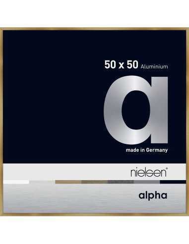 Alpha 50x50 ambre brossé