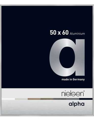 Alpha 50x60 argent mat