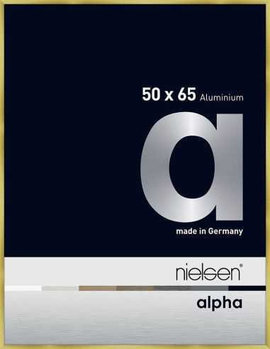 Alpha 50x65 or brossé
