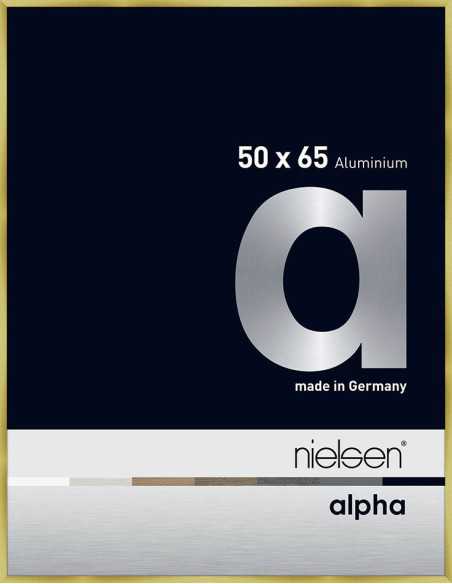 Alpha 50x65 or brossé