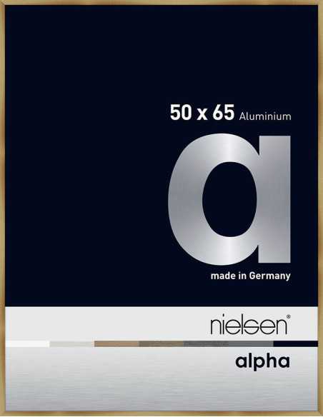 Alpha 50x65 ambre brossé