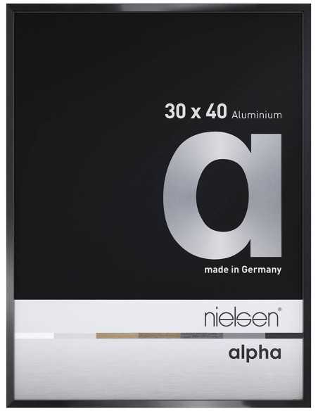 Alpha 30x40 noir anodisé
