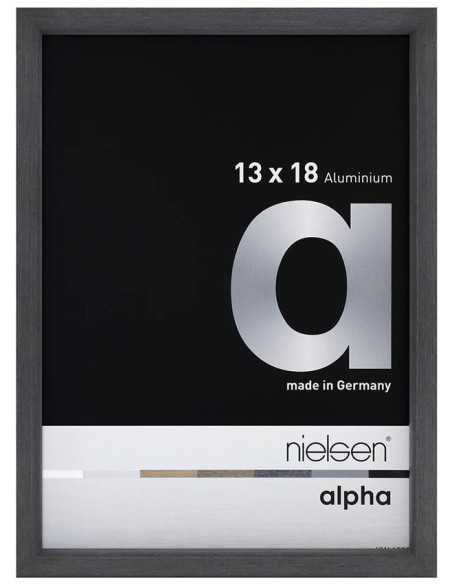 Alpha 13x18 anthracite