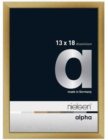 Alpha 13x18 ambre brossé
