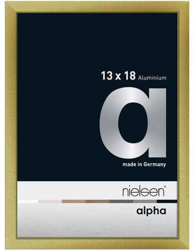 Alpha 13x18 or brossé