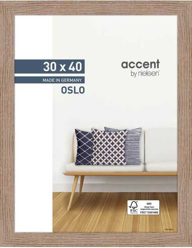 Oslo 30x40 blanc