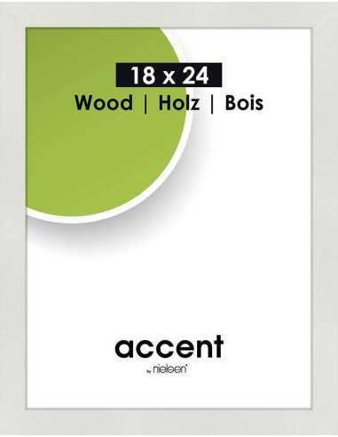 Accent Wood 18x24 blanc