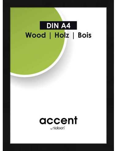 Accent Wood 21x29,7 noir