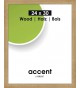 Accent Wood 24x30 naturel