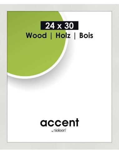 Accent Wood 24x30 blanc
