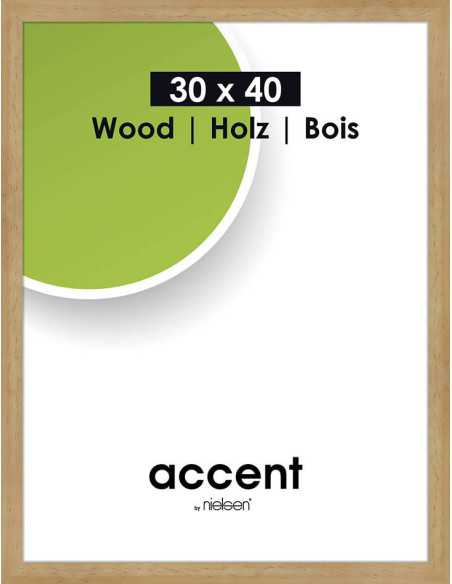 Accent Wood 30x40 naturel