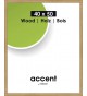 Accent Wood 40x50 naturel